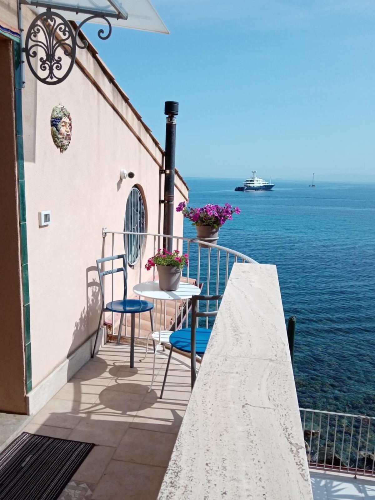 Villa Bella Sera Scilla Exteriör bild